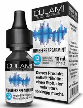Culami E-Liquid Himbeere Spearmint 12mg