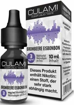 Culami E-Liquid Brombeere Eisbonbon 3mg