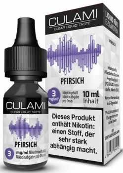 Culami E-Liquid Pfirsich 3mg