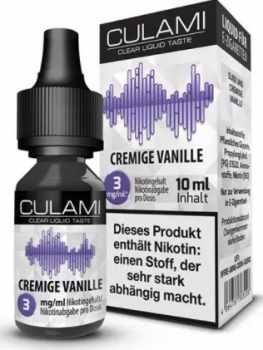 Culami E-Liquid Cremige Vanille 3mg