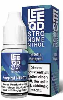 LEEQD E-Liquid Strong Menthol 10ml