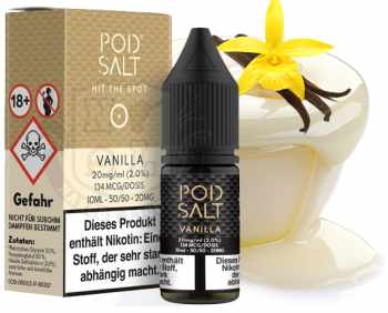 POD SALT - Vanilla Nikotinsalz 20mg - Abverkauf
