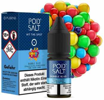 POD SALT FUSION - Bubble Blue Nikotinsalz 20mg - Abverkauf