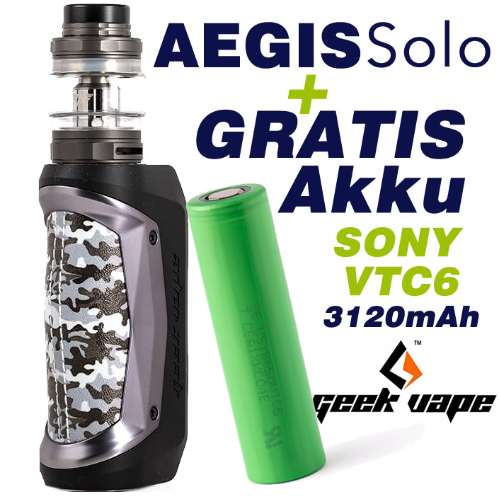 E-Zigarette  GeekVape Aegis Solo Cerberus Kit