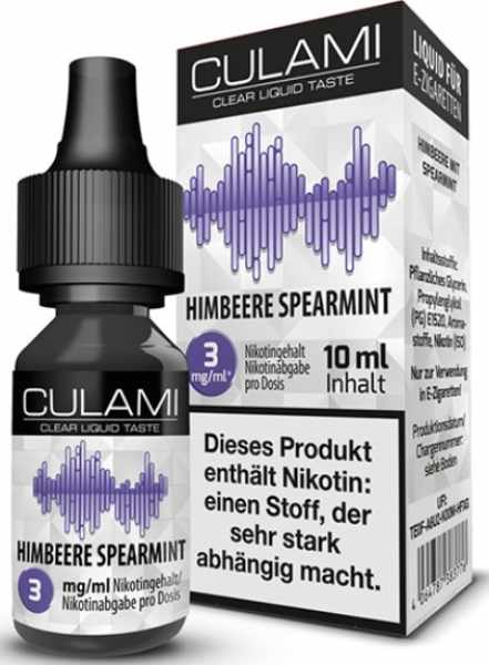 Culami E-Liquid Himbeere Spearmint 3mg