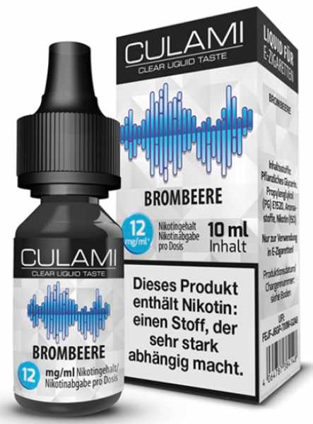 Culami E-Liquid Brombeere 12mg