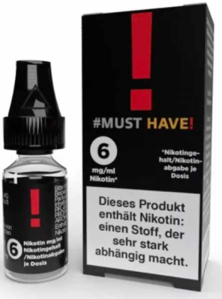 6Must Have ! E-Liquid 10ml 3mg