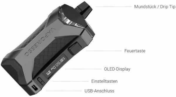 XIRON Pod Mod Schwarz