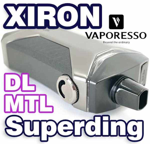 XIRON Pod Mod Schwarz